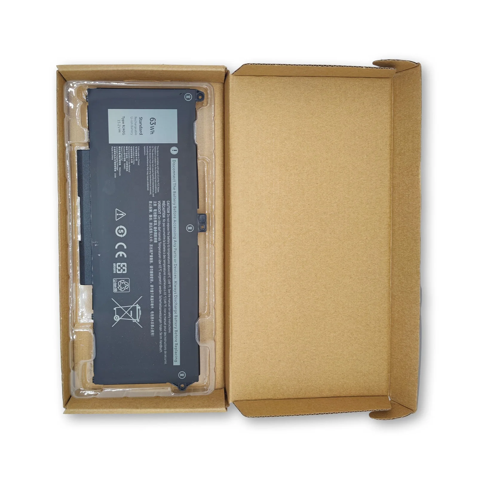 RJ40G 15.2V Lithium Polymer Laptop Battery for Dell Latitude 5420 / Precision 3560 product image 5