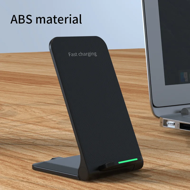 Foldable Wireless Charger Stand – 15W Qi Fast Charging Pad for Mobile Phones product image 2