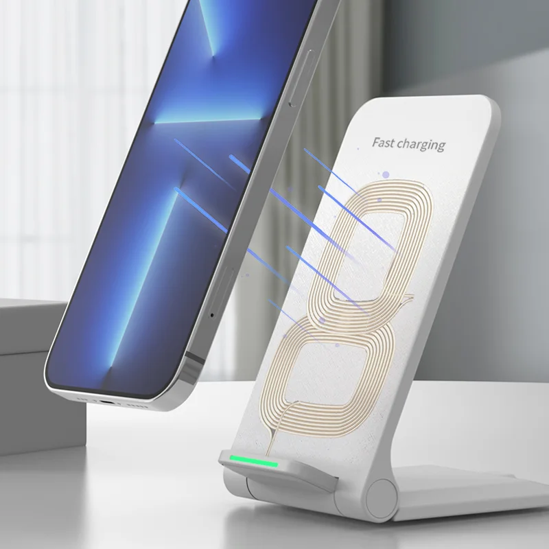 Foldable Wireless Charger Stand – 15W Qi Fast Charging Pad for Mobile Phones product image 5
