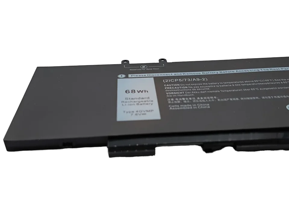 4GVMP Li-ion Battery Pack 48Wh 7.6V for Dell Latitude 5400 5500 Precision 3540 9JRYT C5GV2 product image 2