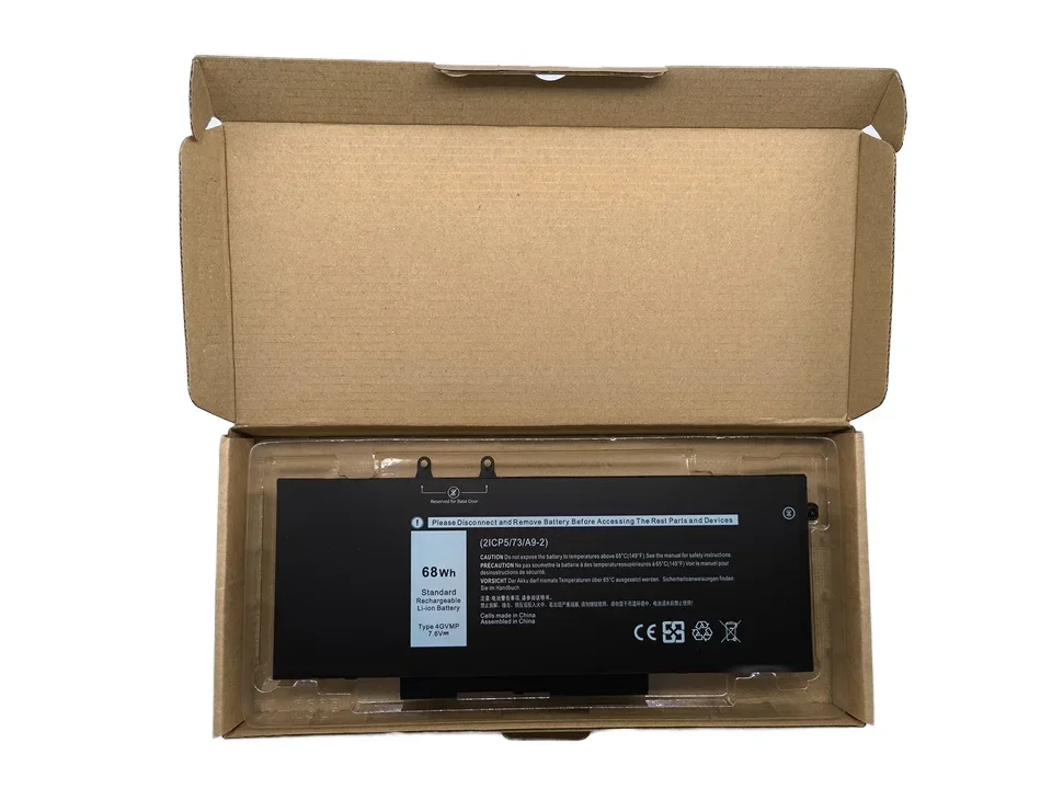 4GVMP Li-ion Battery Pack 48Wh 7.6V for Dell Latitude 5400 5500 Precision 3540 9JRYT C5GV2 product image 6