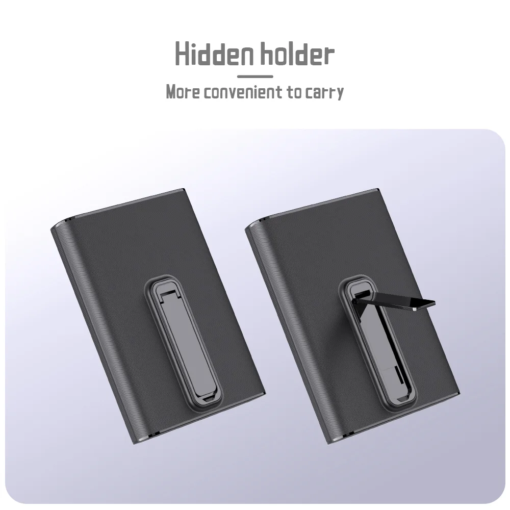 Mini 2 in 1 10000mAh Magnetic Wireless Power Bank with Mobile Holder 15W Fast Charging product image 4