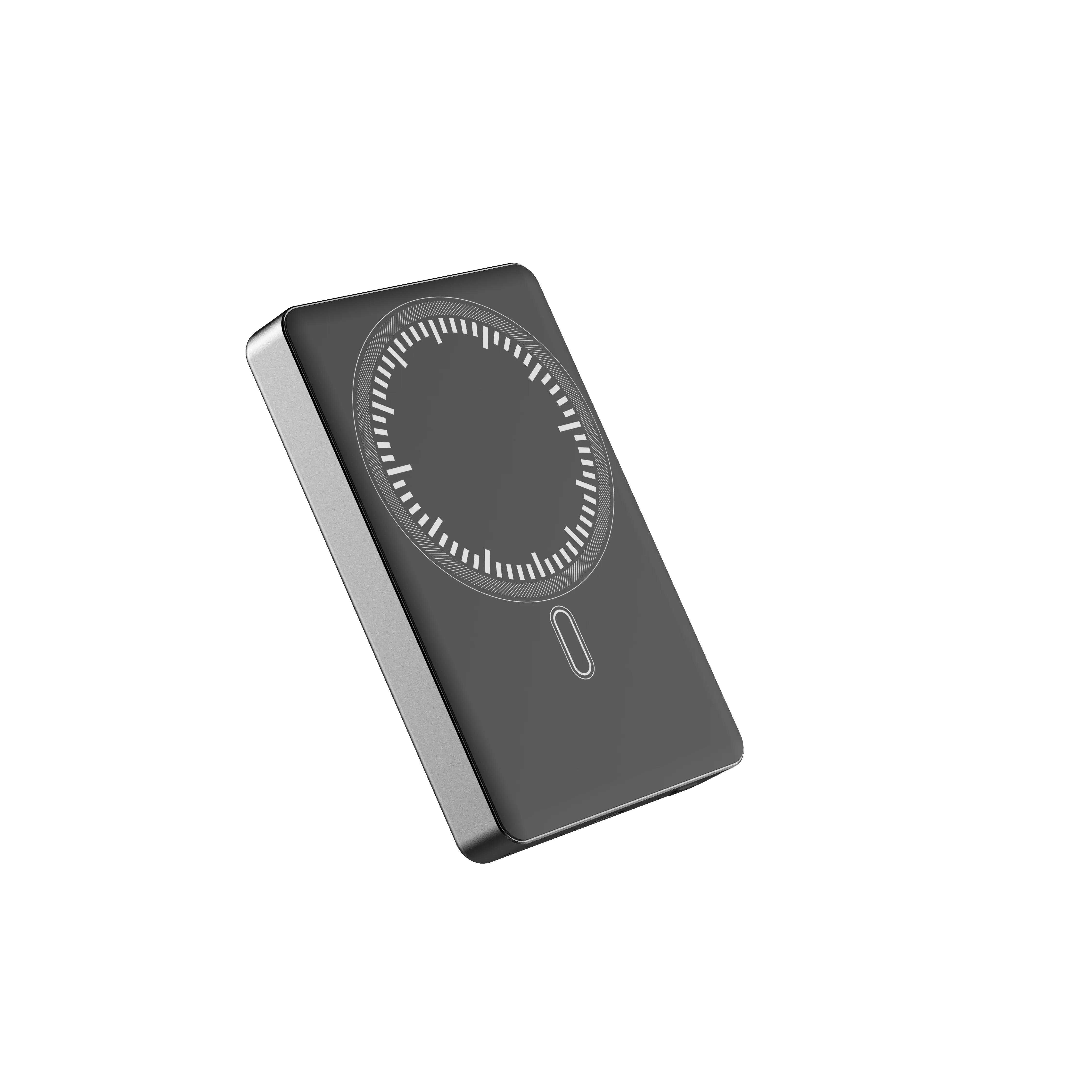 10000mAh Portable Magnetic Power Bank with Wireless Charging for Phone