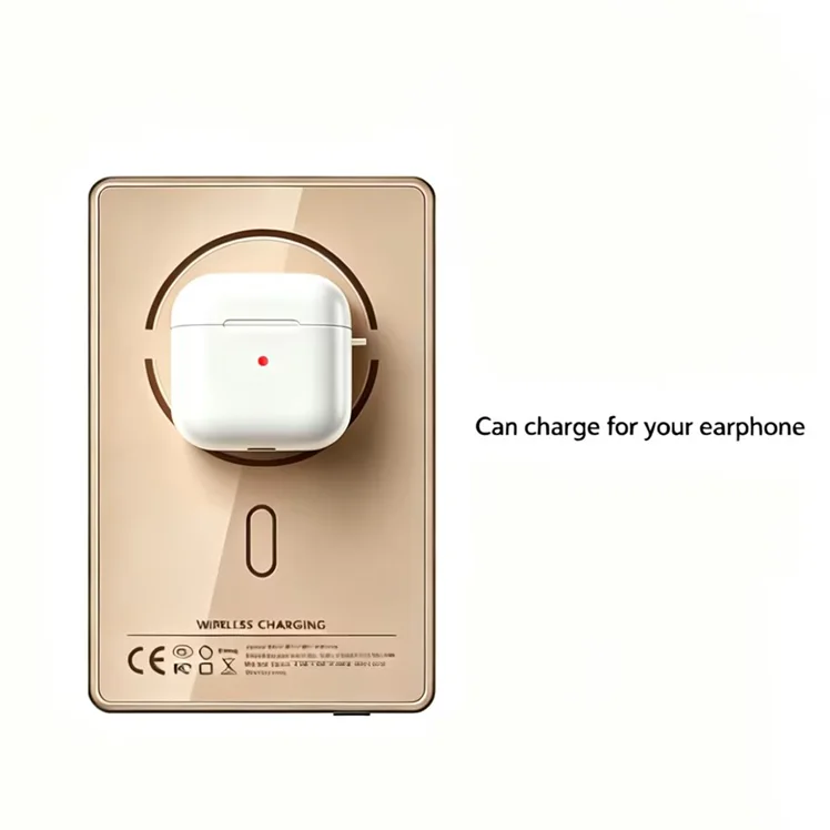 5000mAh Qi2 15W Magnetic Wireless Power Bank with Digital Display – Aluminum Alloy, PD 20W, for Mobile, Earphone, Watch product image 4