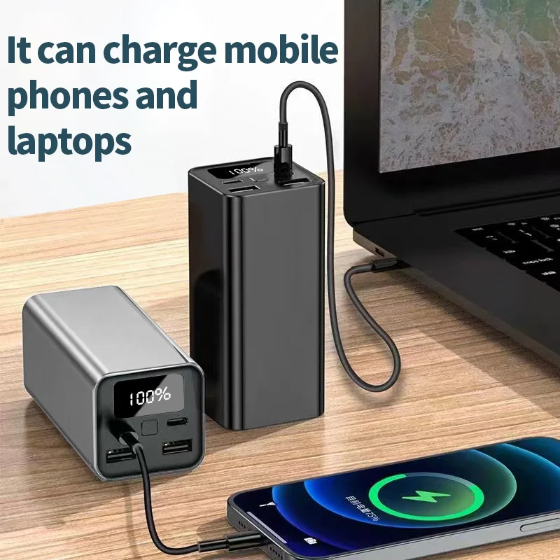 20000mAh 65W Laptop Power Bank with USB-C and Wireless Charging product image 6