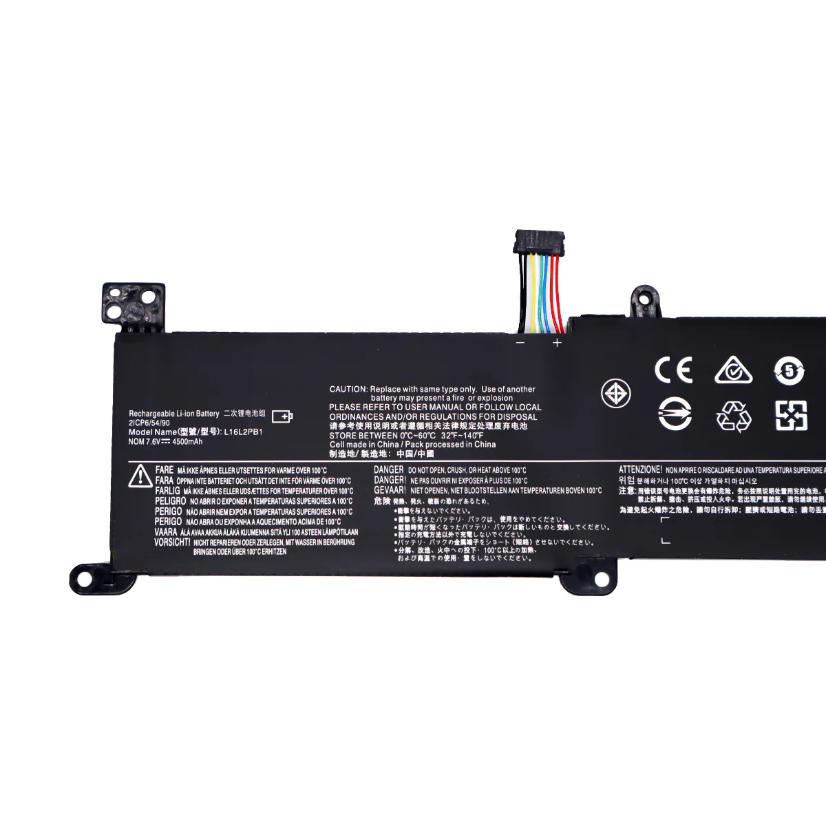 L16L2PB1 7.6V 30Wh Li-ion Rechargeable Battery Pack for Lenovo IdeaPad 14S/15S/2020/320-14ABR/320/330/340/520 Series – MACKERTOP product image 2