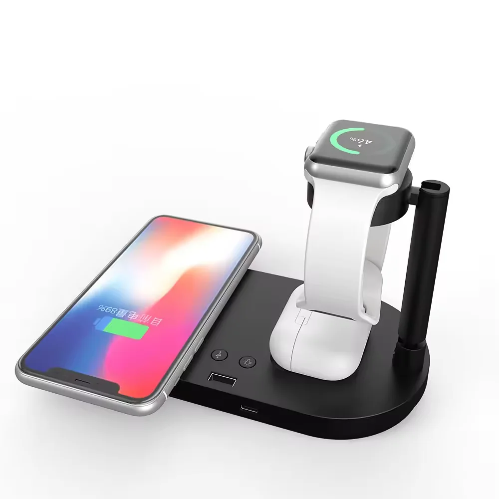 Mackertop F5 3-in-1 Magnetic Wireless Charging Station – 15W Fast Charger for Phone, Earphone, and Smart Watch product image 2