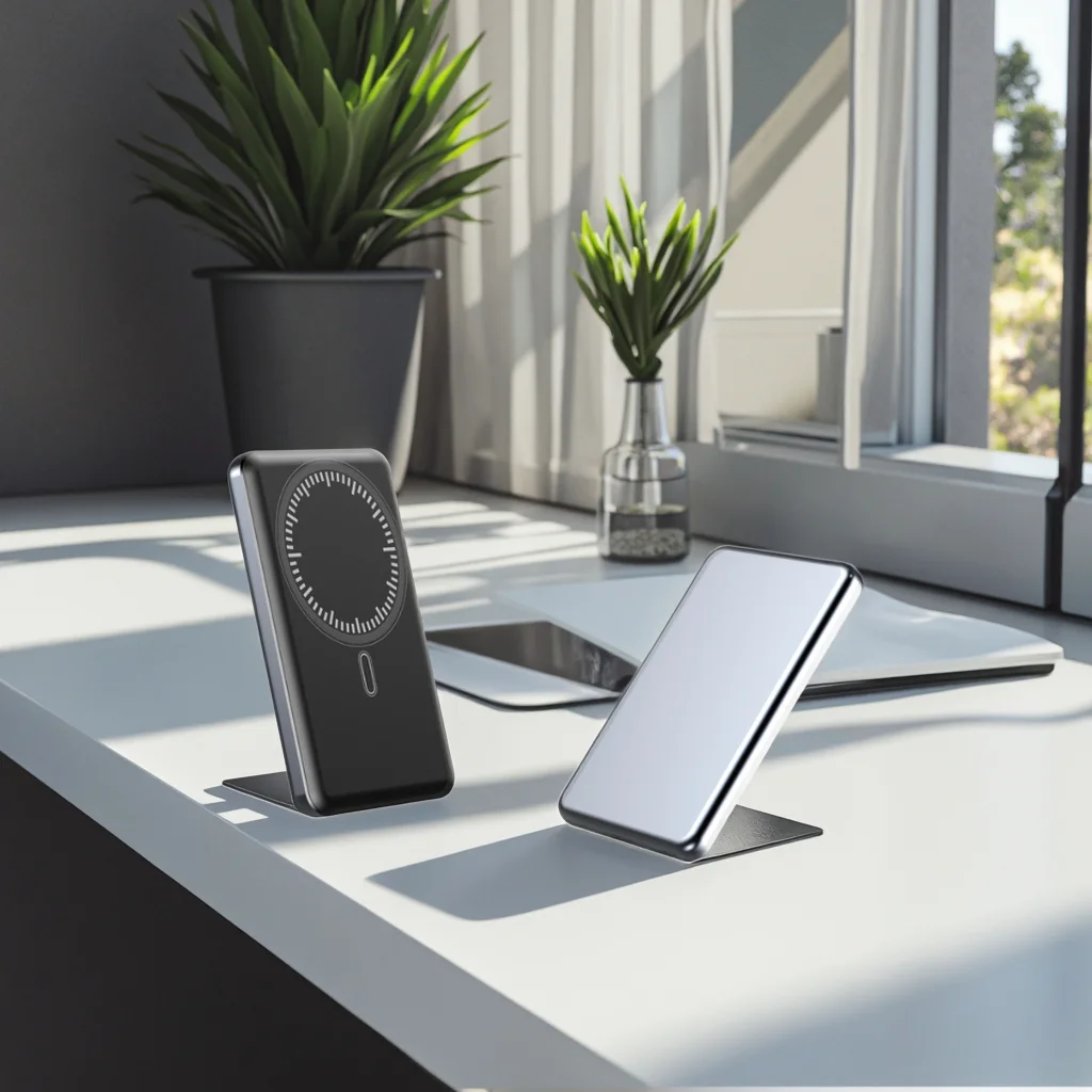 5000mAh Magnetic Wireless Power Bank – Ultra Slim, Aluminum Alloy, 15W Wireless Output product image 2